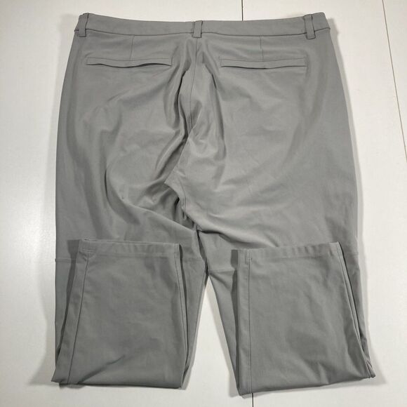Lululemon Men ABC Pants 40x26 Warpstreme Tapered Commission Gray Stretch - Picture 3 of 7